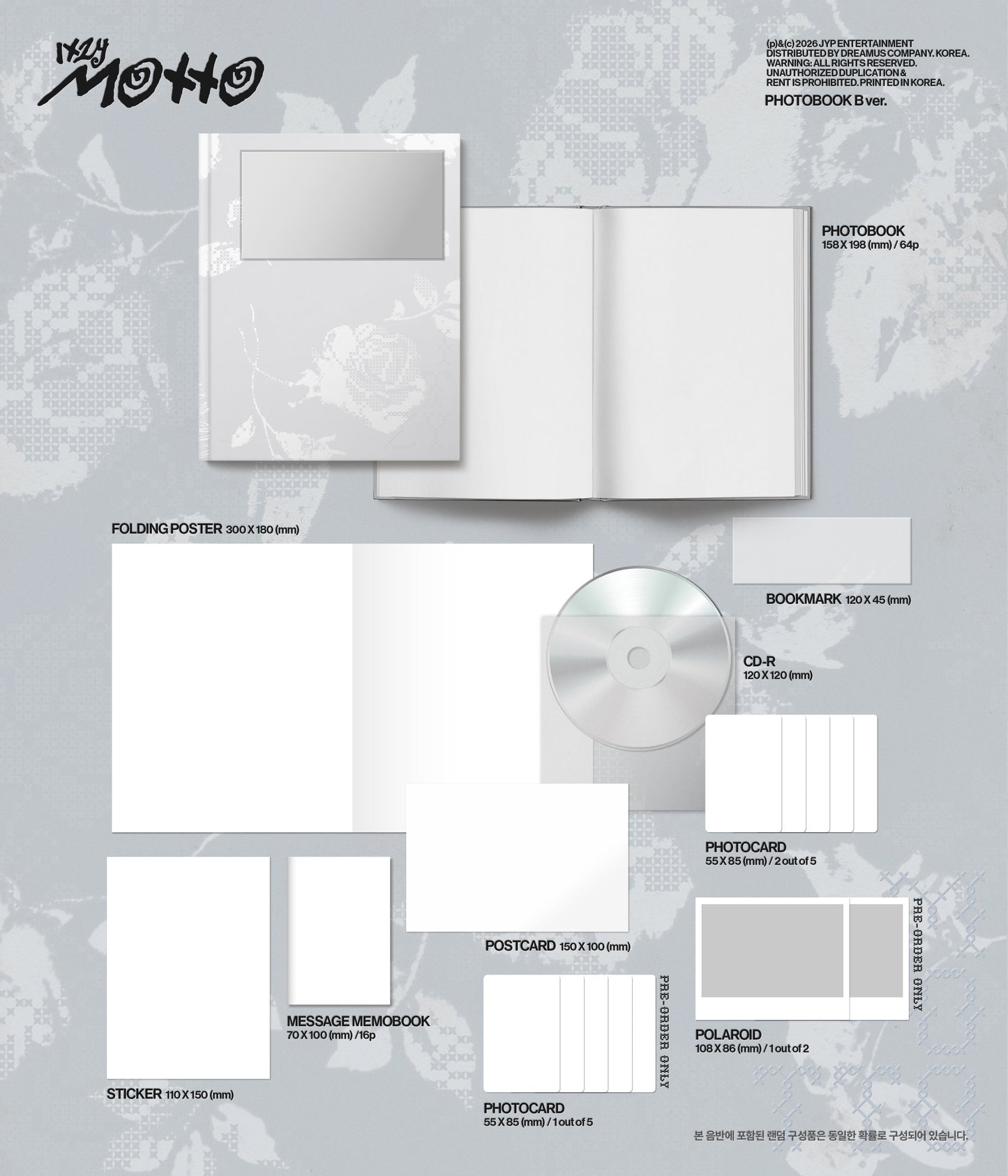 ITZY - MOTTO 12th Mini Album PHOTO BOOK Ver