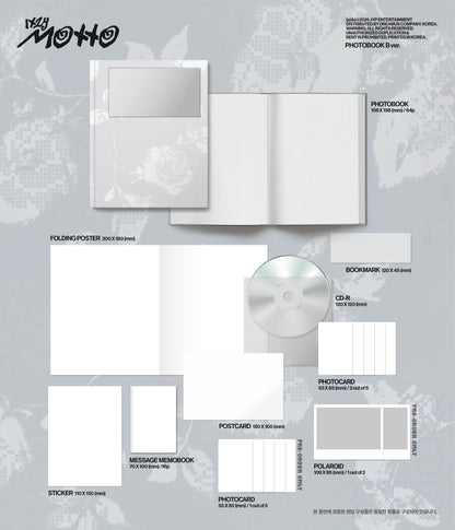ITZY - MOTTO 12th Mini Album PHOTO BOOK Ver