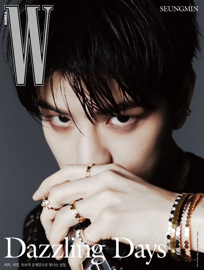 W Korea Magazine - Stray Kids SEUNGMIN May 2025 – K-STAR