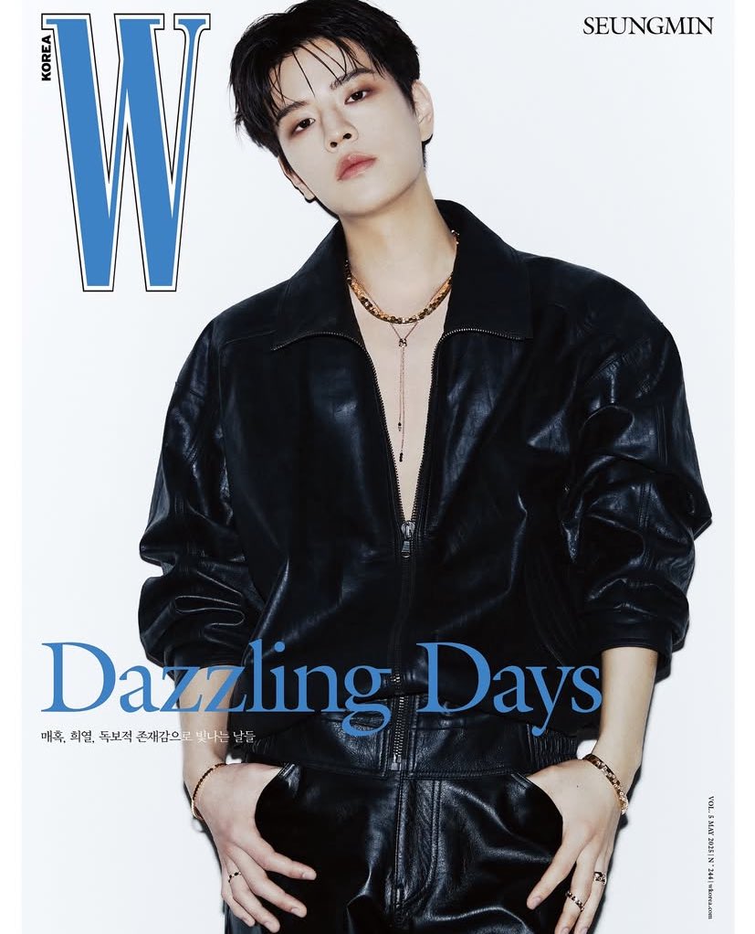 W Korea Magazine - Stray Kids SEUNGMIN May 2025