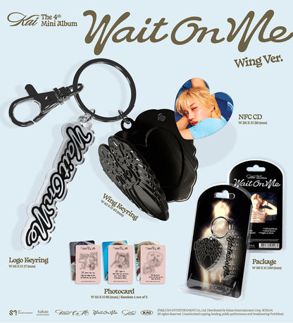 EXO KAI - WAIT ON ME 4th Mini Album WING Ver