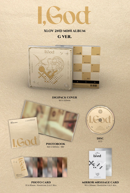 XLOV - I,GOD 2nd Mini Album
