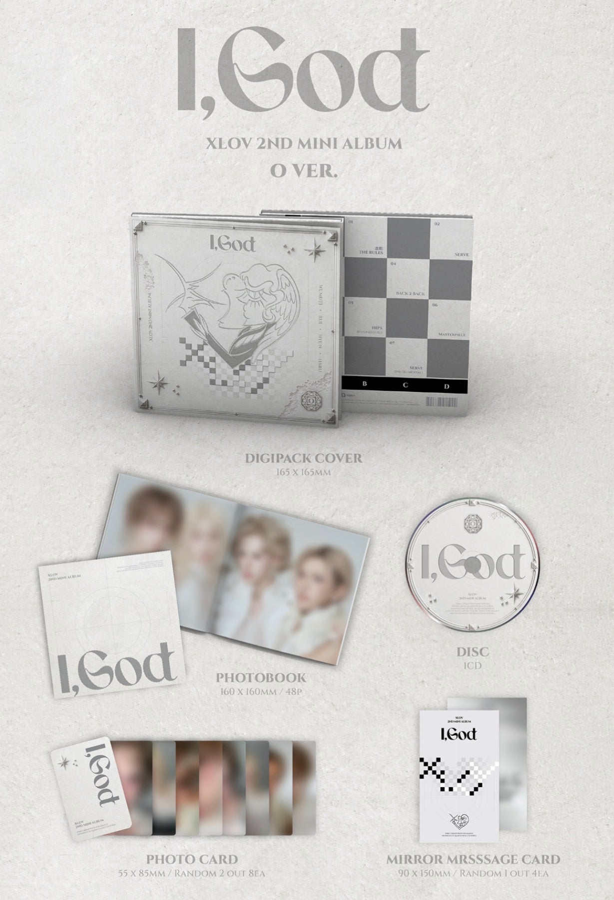 XLOV - I,GOD 2nd Mini Album