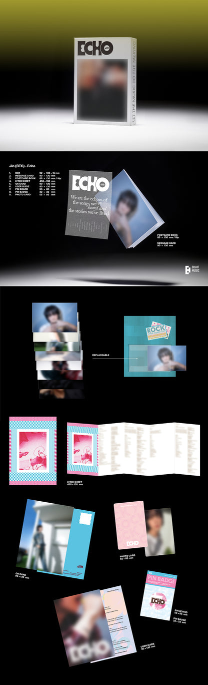 BTS JIN - ECHO 2nd Mini Album Weverse Ver