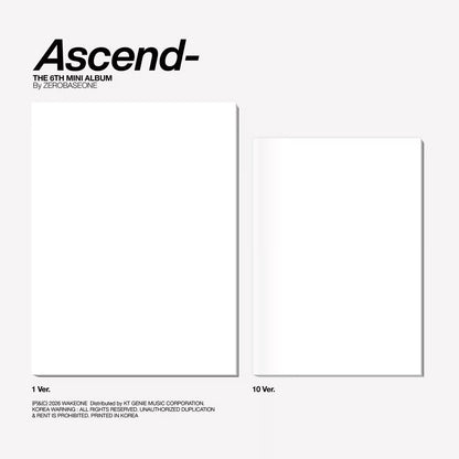 ZEROBASEONE ASCEND- 6th Mini Album PHOTO BOOK Ver