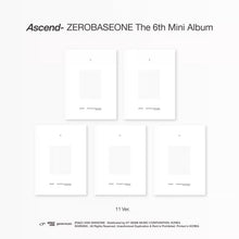ZEROBASEONE ASCEND- 6th Mini Album 11 Ver