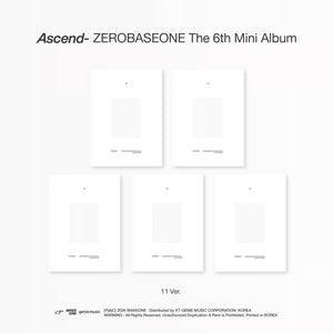 ZEROBASEONE ASCEND- 6th Mini Album 11 Ver – K-STAR