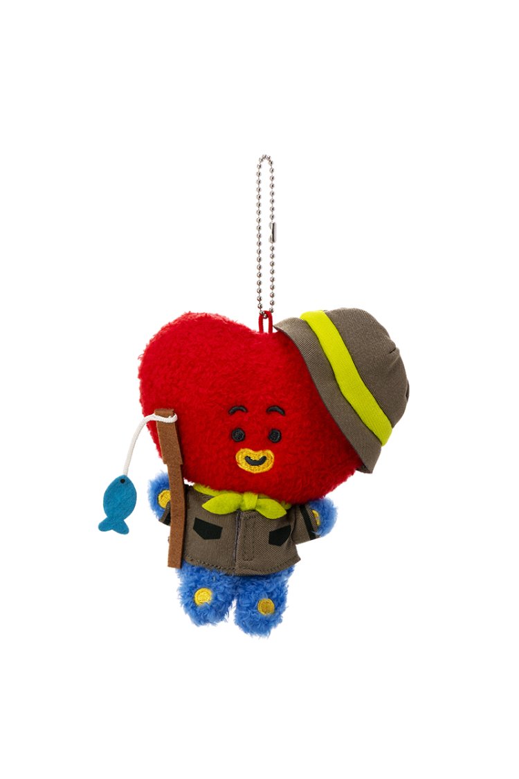 BT21 JAPAN Official Yeah! Fun Trip Keyring 12cm