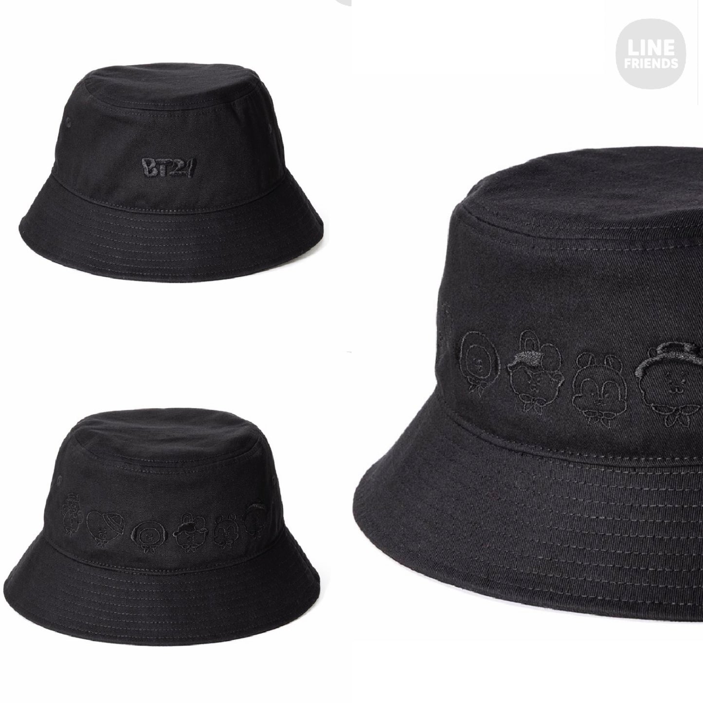 BT21 JAPAN Official Yeah! Fun Trip Bucket Hat