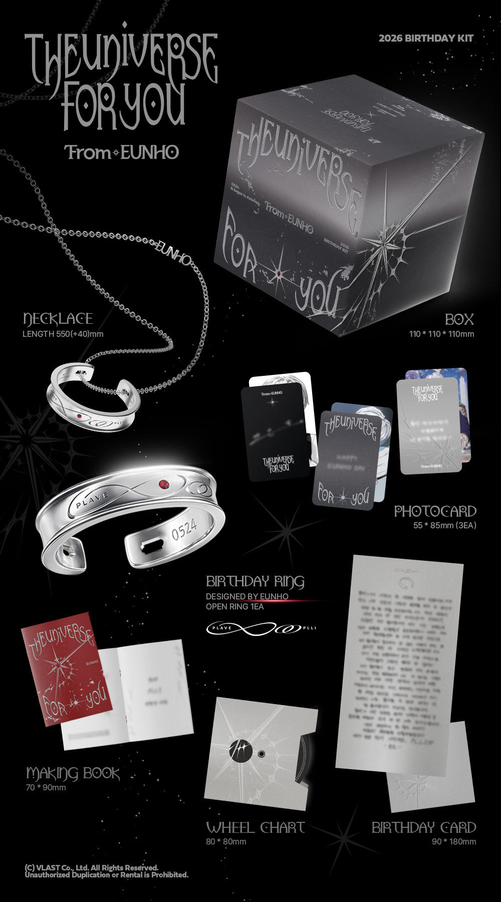 PLAVE 2026 BIRTHDAY KIT The Universe For You from EUNHO Official