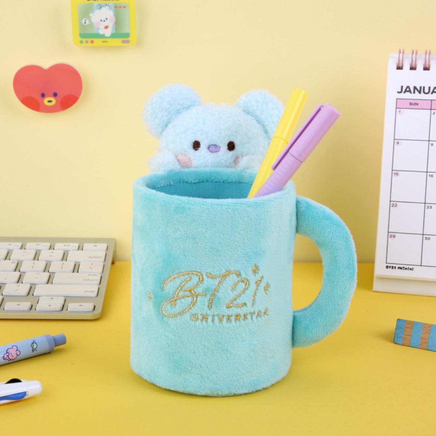 BT21 Minini Official Plush Pen Holder