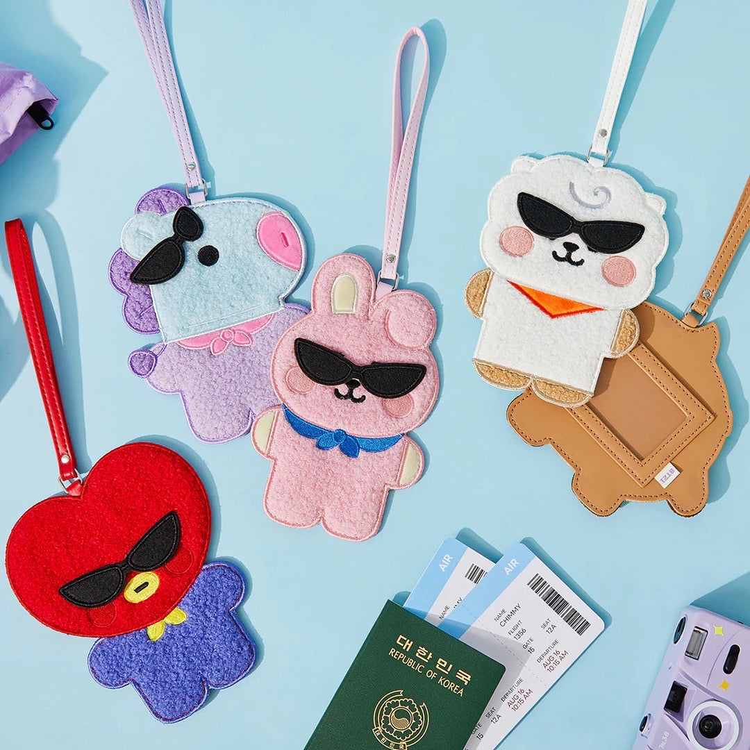 BT21 Baby Official Luggage Tag Travel Edition