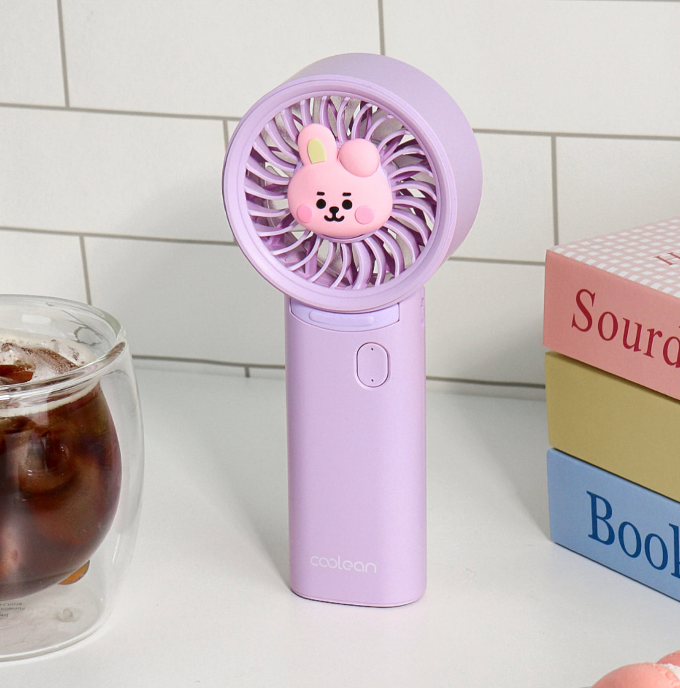 BT21 Baby Official Purple Handy Fan