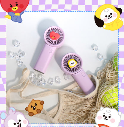 BT21 Baby Official Purple Handy Fan