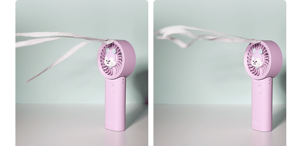 BT21 Baby Official Purple Handy Fan