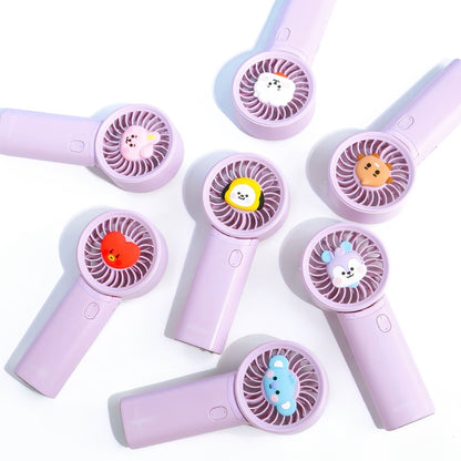 BT21 Baby Official Purple Handy Fan