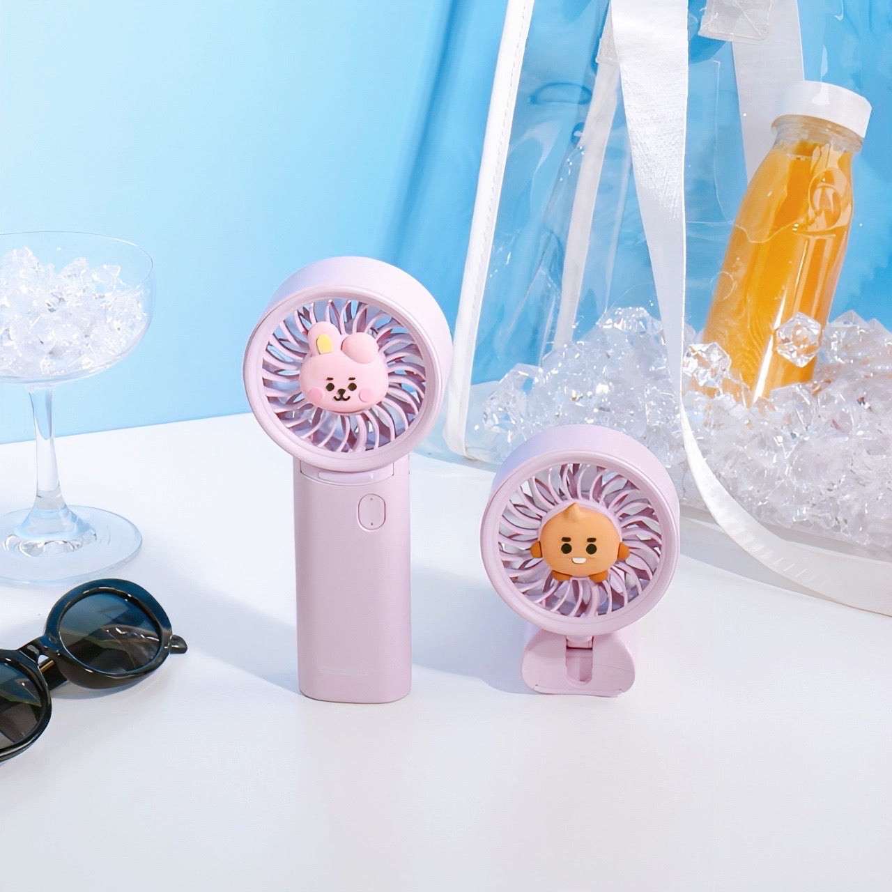 BT21 Baby Official Purple Handy Fan