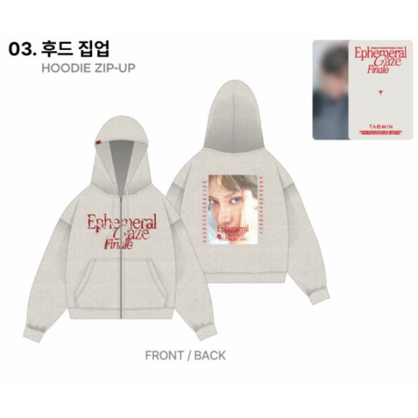 TAEMIN - Ephemeral Gaze Finale World Tour Official MD