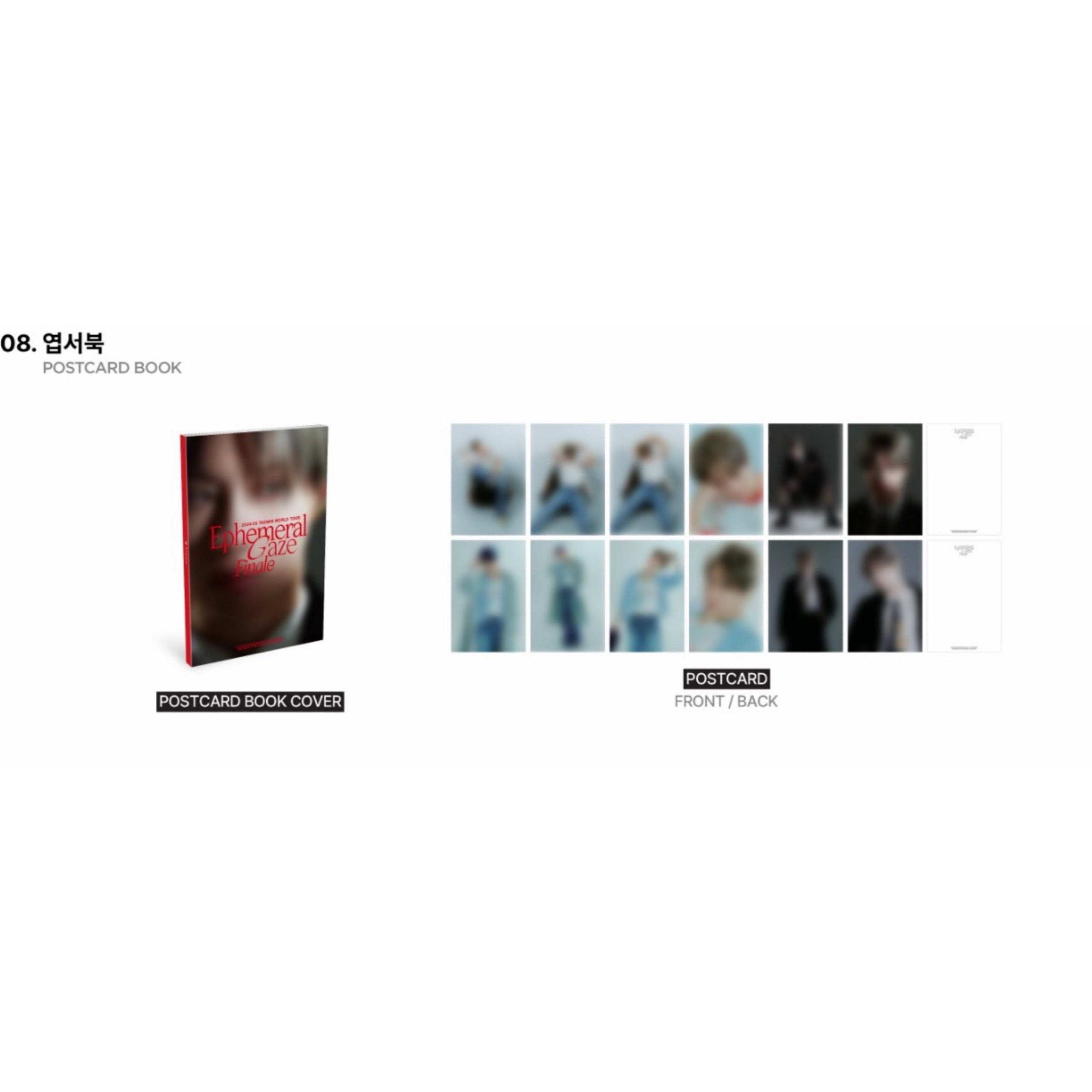 TAEMIN - Ephemeral Gaze Finale World Tour Official MD – K-STAR