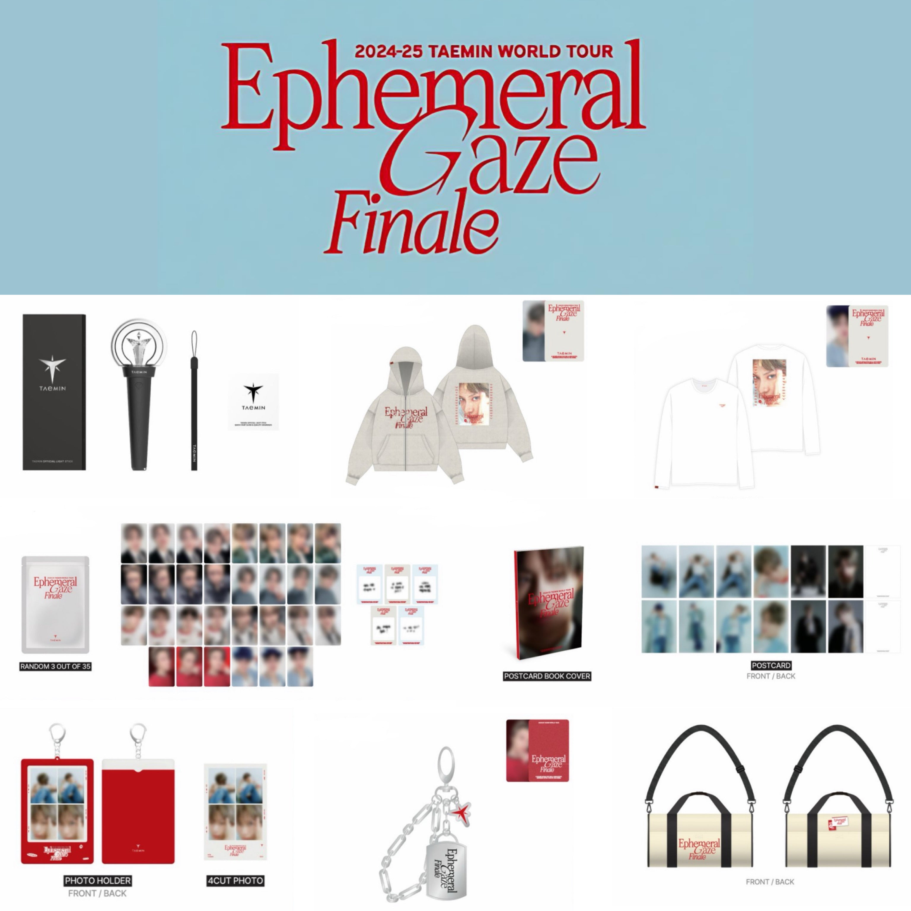TAEMIN - Ephemeral Gaze Finale World Tour Official MD – K-STAR