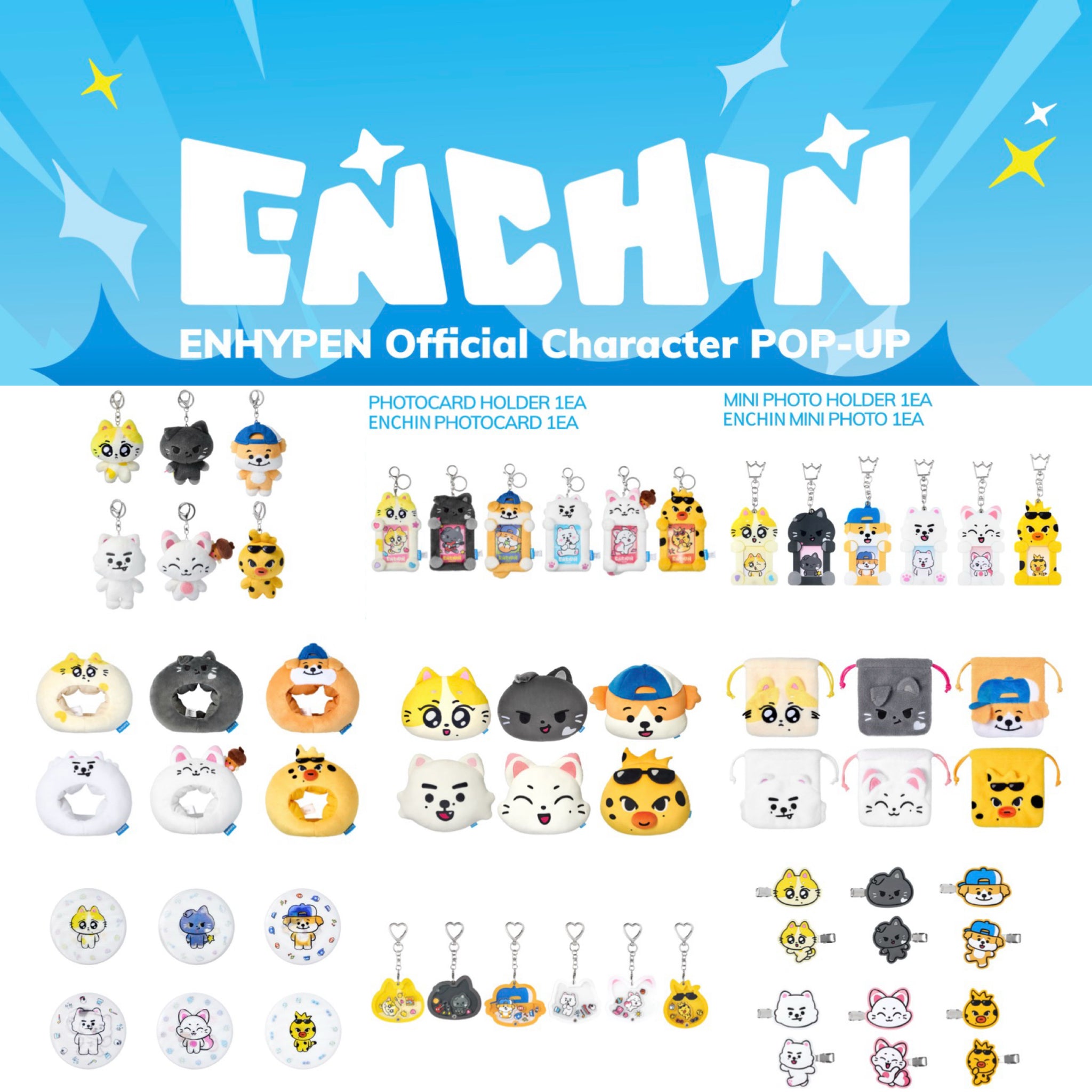 ENHYPEN Character ENCHIN Pop-Up Official MD – K-STAR