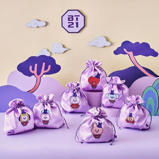 BT21 Official Good Luck Pouch K-Edition Ver.2