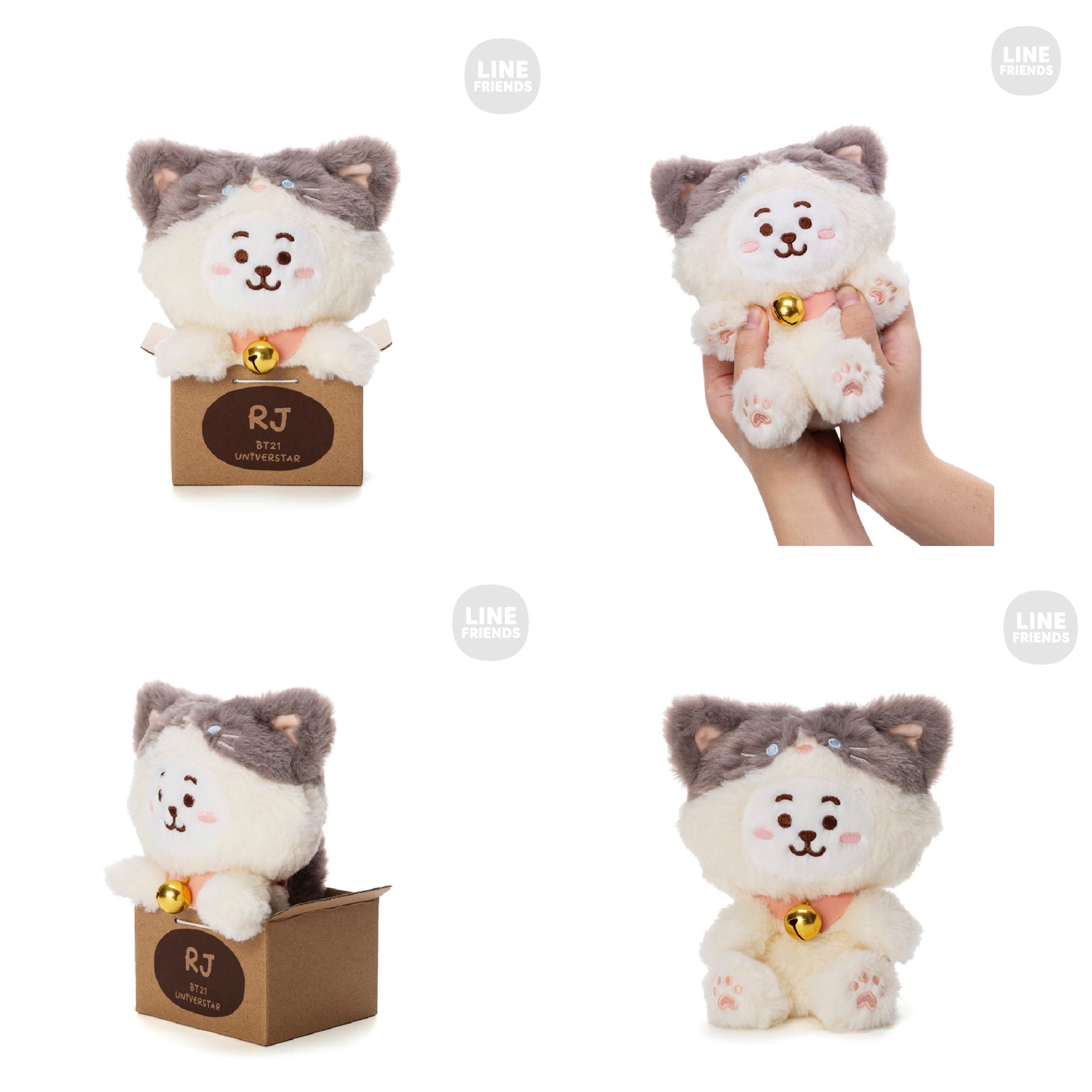 BT21 JAPAN Official Cat Day Doll 20cm – K-STAR