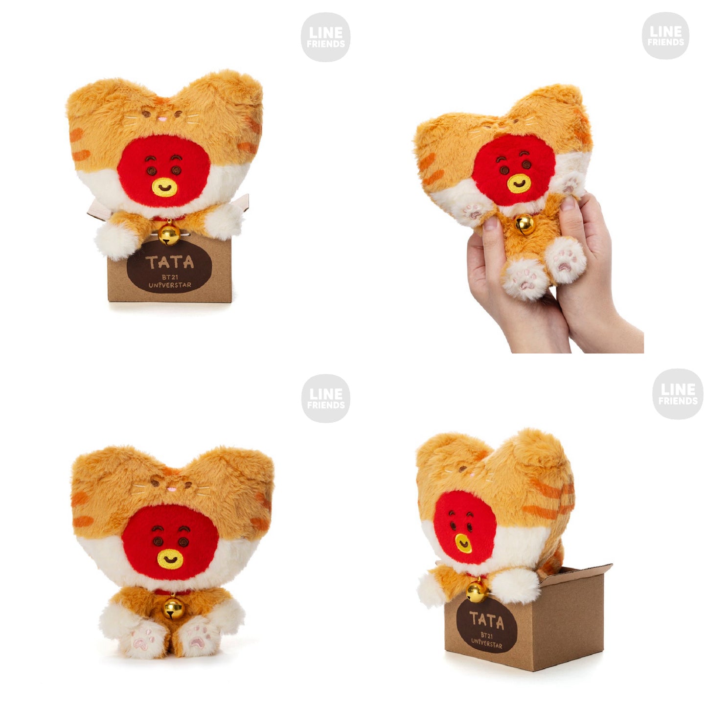 BT21 JAPAN Official Cat Day Doll 20cm