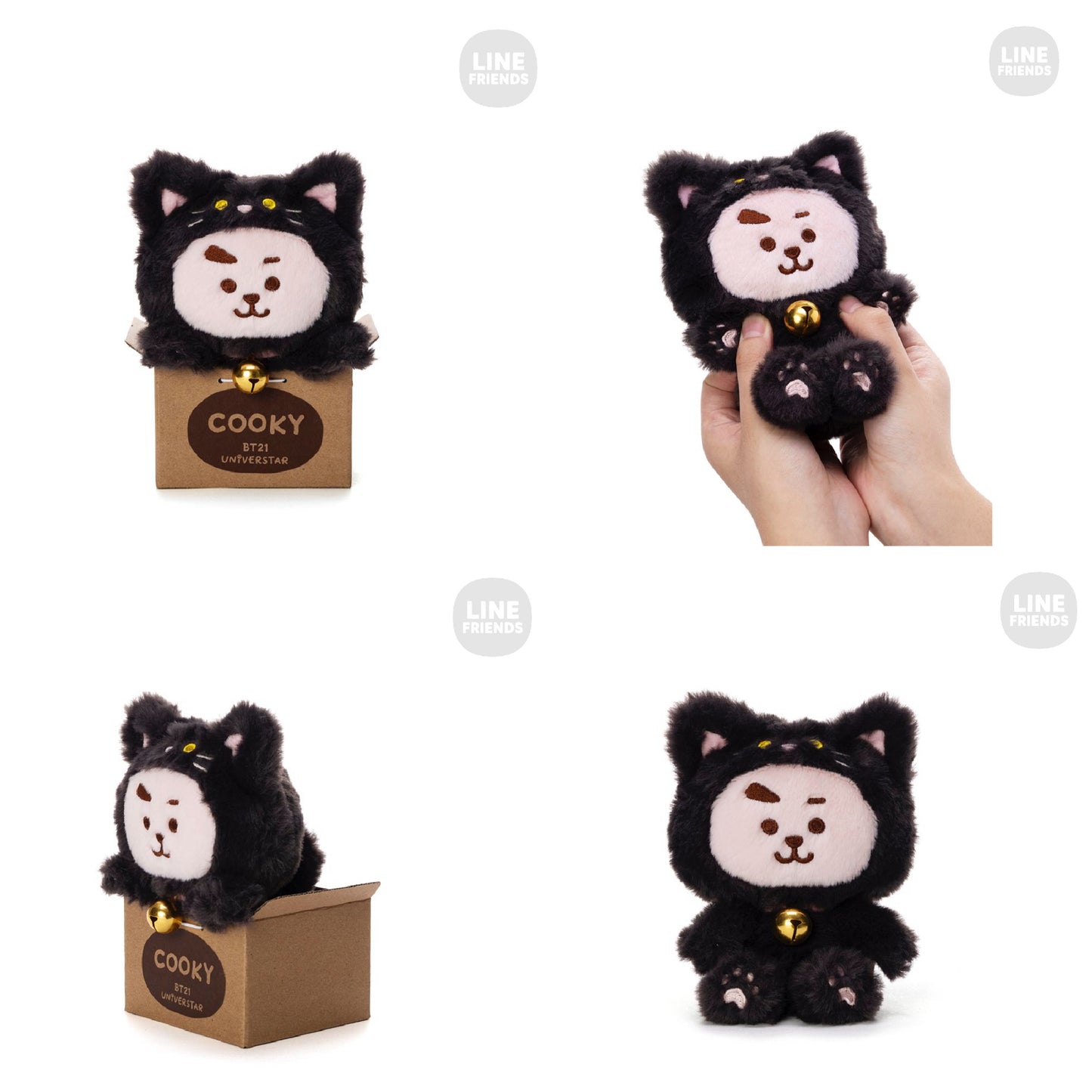 BT21 JAPAN Official Cat Day Doll 20cm