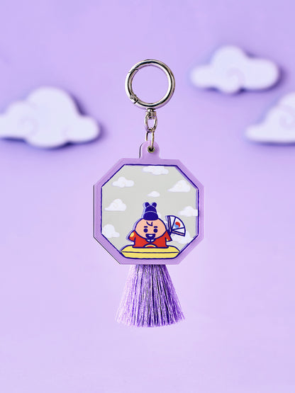 BT21 Official Baby Mirror Keyring K-Edition Ver.2