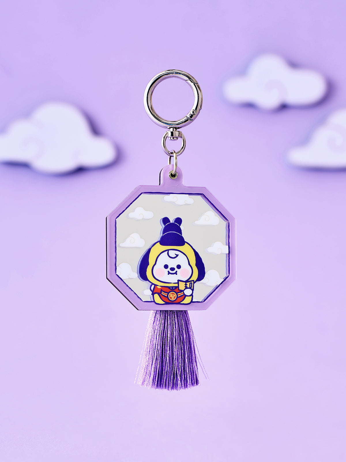 BT21 Official Baby Mirror Keyring K-Edition Ver.2