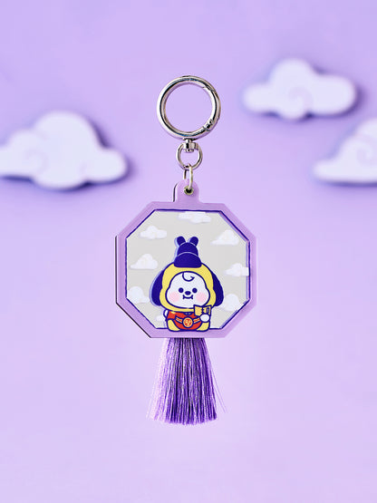 BT21 Official Baby Mirror Keyring K-Edition Ver.2