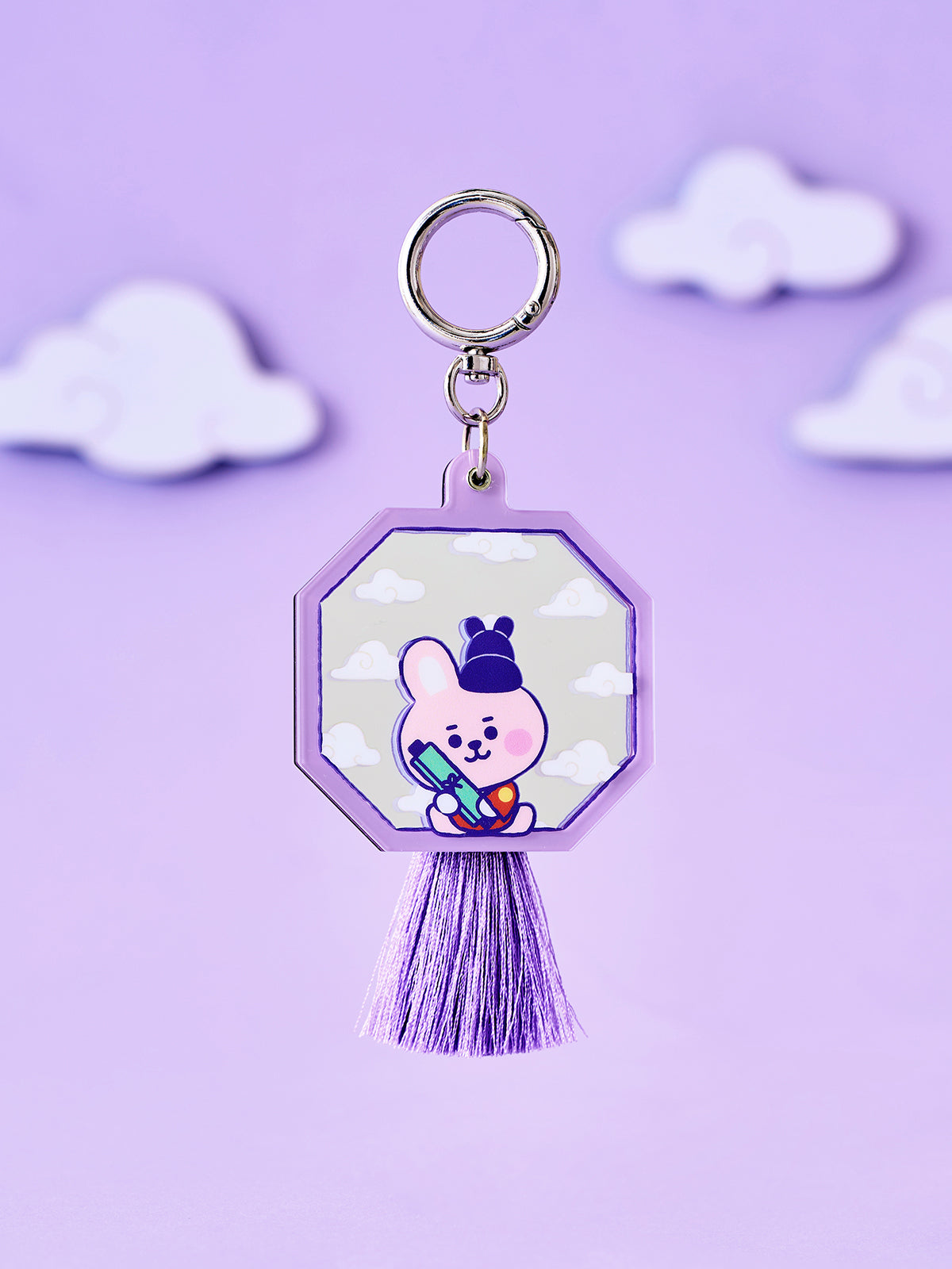 BT21 Official Baby Mirror Keyring K-Edition Ver.2