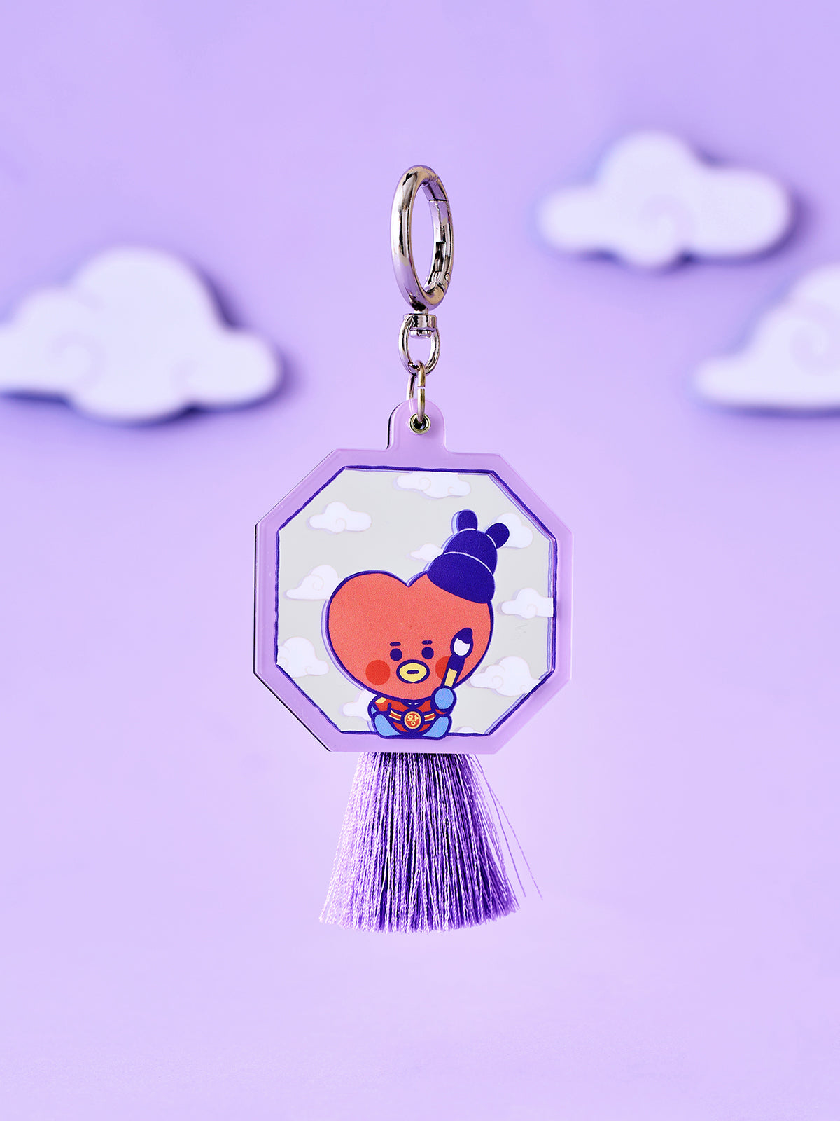 BT21 Official Baby Mirror Keyring K-Edition Ver.2