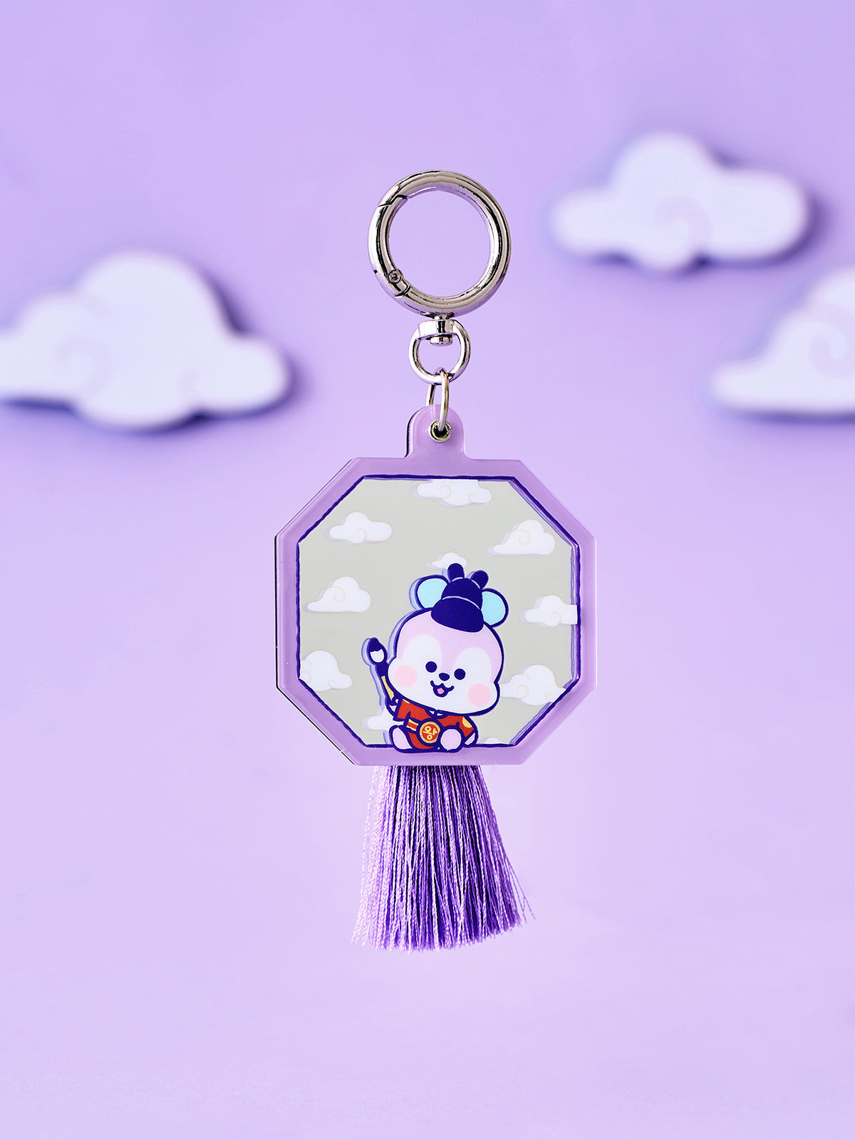 BT21 Official Baby Mirror Keyring K-Edition Ver.2