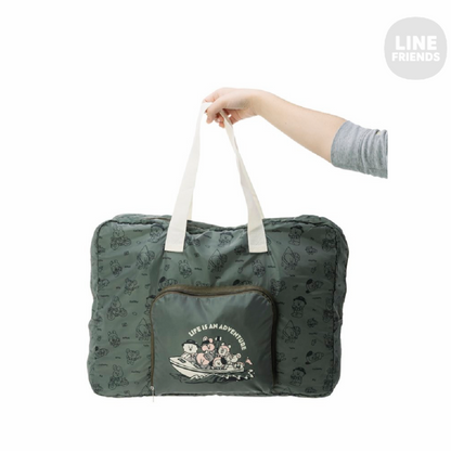 BT21 JAPAN Official Yeah! Fun Trip Boston Folding Bag