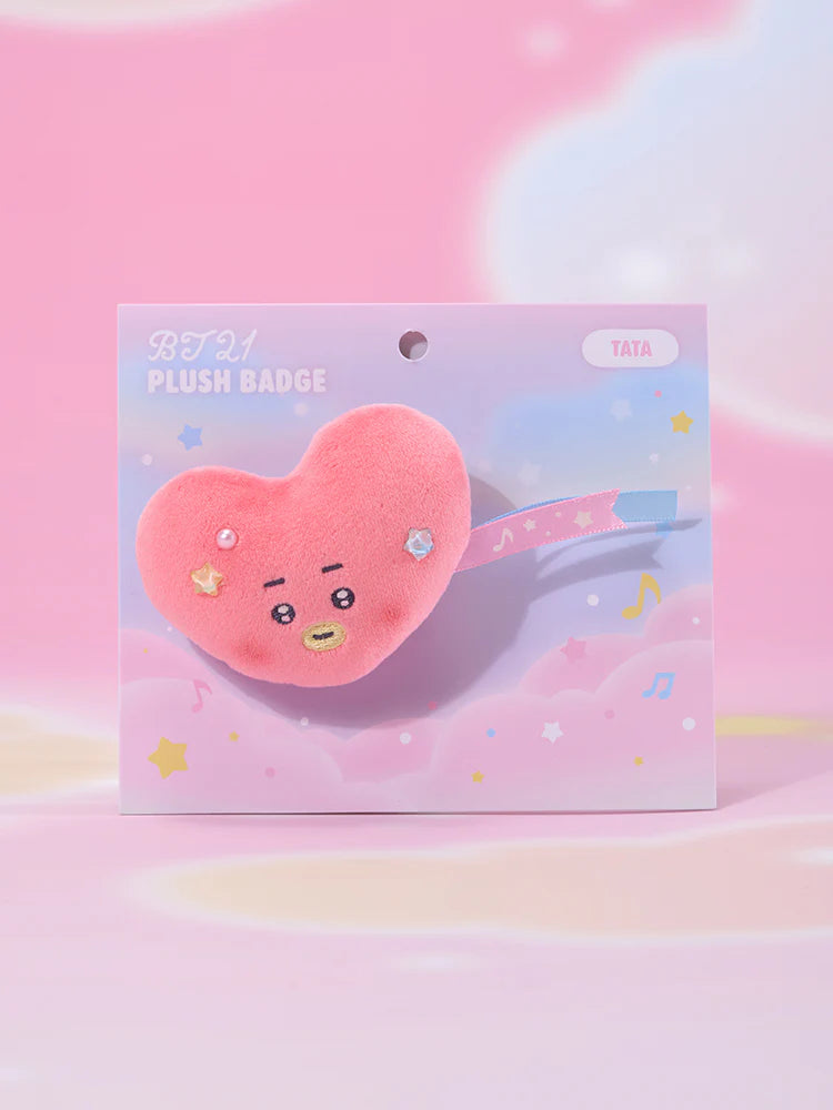 BT21 BABY Official BEYOND THE JOURNEY Plush Badge
