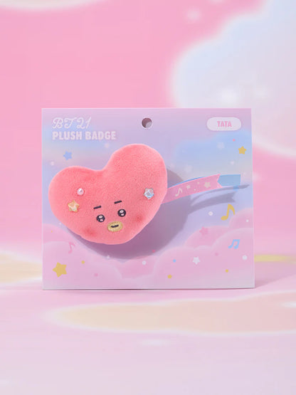 BT21 BABY Official BEYOND THE JOURNEY Plush Badge