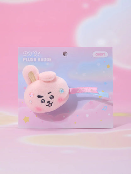 BT21 BABY Official BEYOND THE JOURNEY Plush Badge