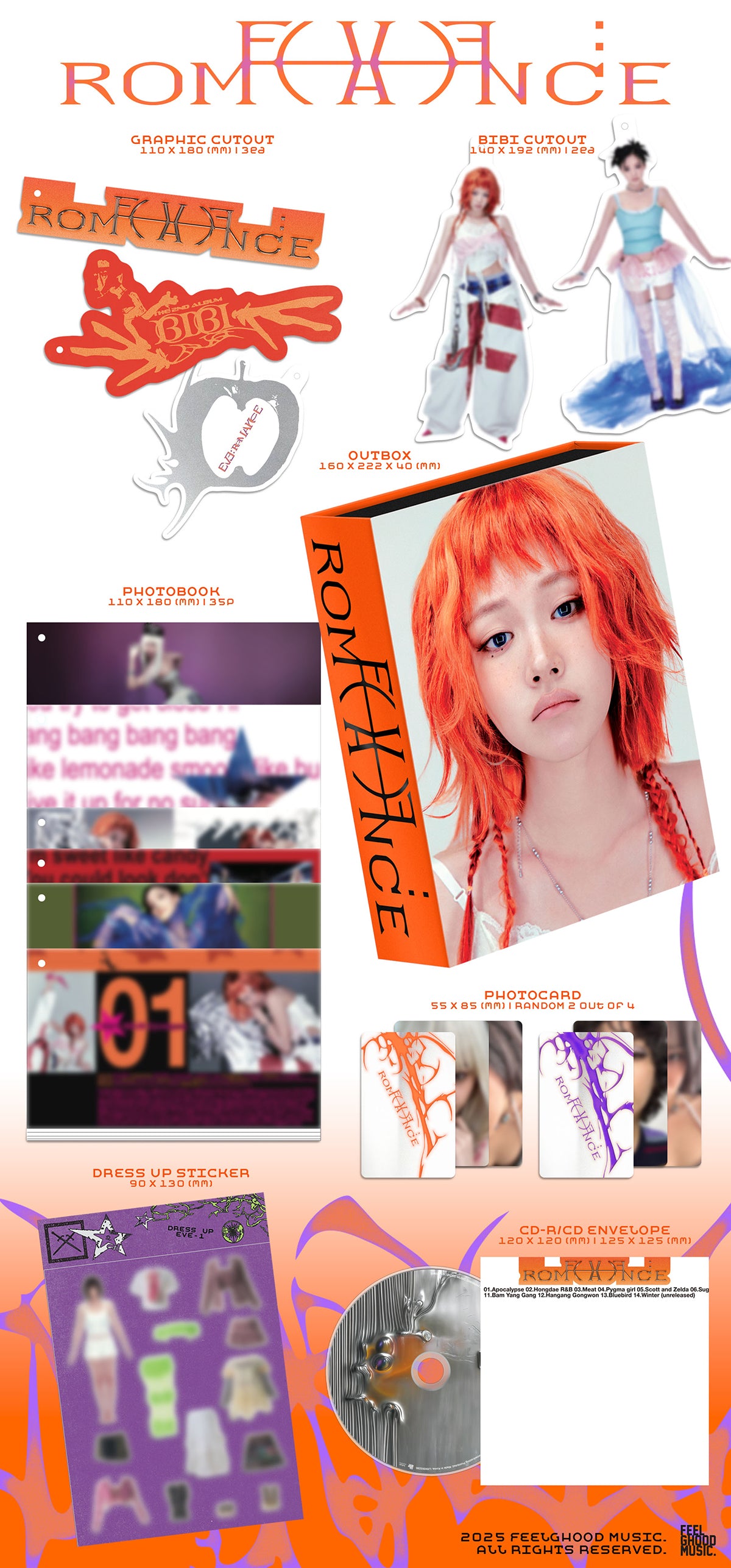 BIBI - EVE : ROMANCE 2nd Album
