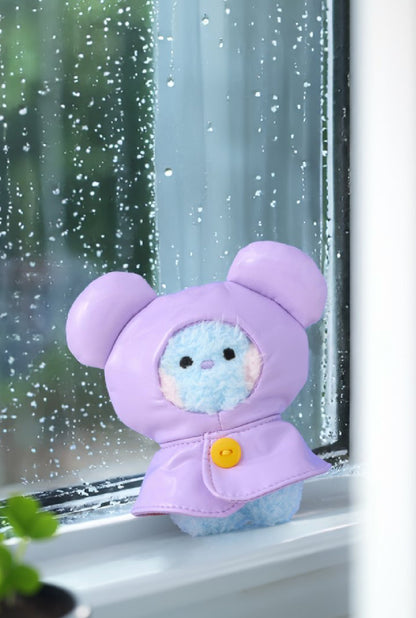 BT21 mini minini Official Rainy Day Plush Keyring