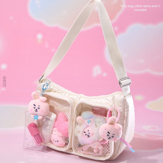 BT21 BABY Official BEYOND THE JOURNEY Clear Pocket Multi Cross Bag