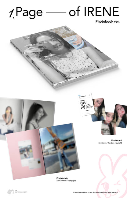 RED VELVET IRENE - 1 PAGE OF IRENE PHOTOBOOK VER.