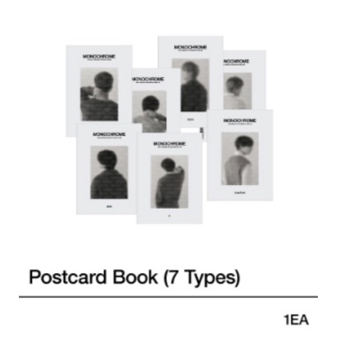 BTS POP UP MONOCHROME OFFICIAL MD