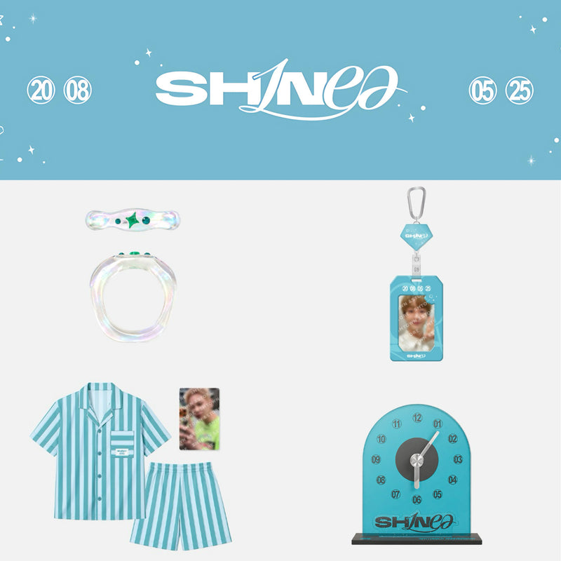 SHINee 10th グッズ　セット　❶ SHINee FESTA Debut 18th Anniversary Official MD – K-STAR