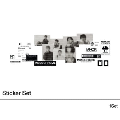 BTS POP UP MONOCHROME OFFICIAL MD