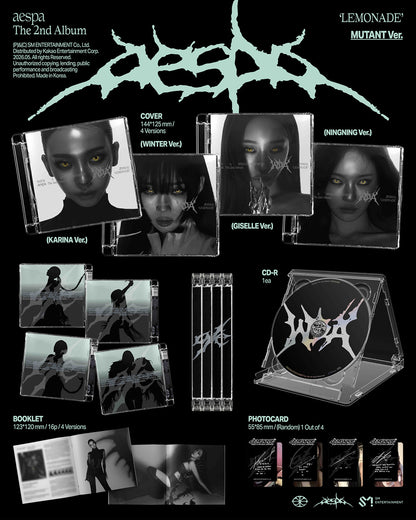aespa - LEMONADE 2nd Album MUTANT Ver
