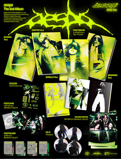 aespa - LEMONADE 2nd Album ACID Ver