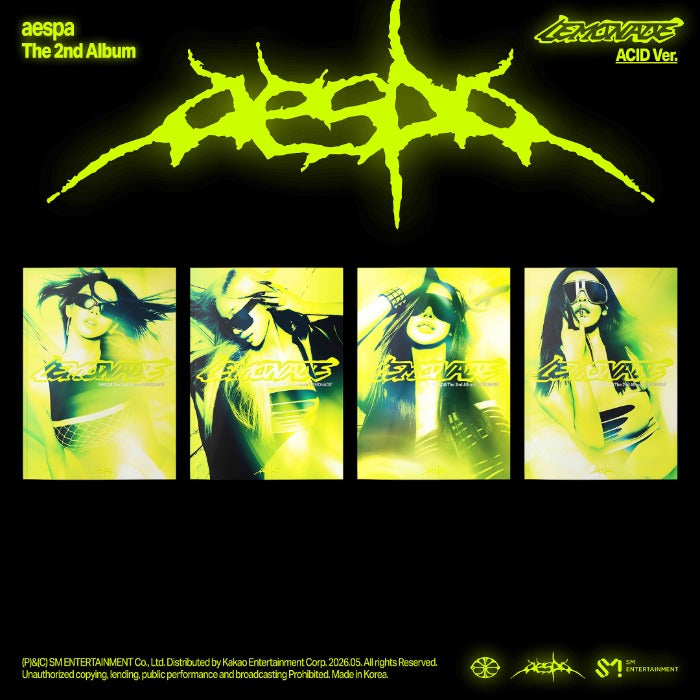 aespa - LEMONADE 2nd Album ACID Ver