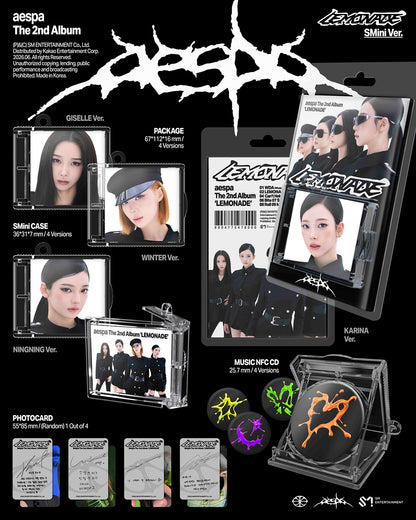 aespa - LEMONADE 2nd Album SMini Ver
